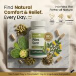 Hurrywell Piles Care Capsules for hemorrhoids, fissures and digestive comfort
