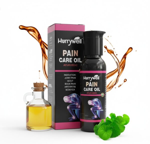 Pain Care Oil Ayurvedic, 100ml (Pack of 2) – Herbal Relief Oil for Joint Pain, Muscle Pain & Body Ache