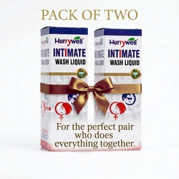 Hurrywell Ayurvedic Intimate Wash Liquid (Pack Of 2)