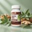Hurrywell Gastric Care Capsules bottle with natural herbs for digestive support, gas, bloating, heartburn, and hyper acidity relief.